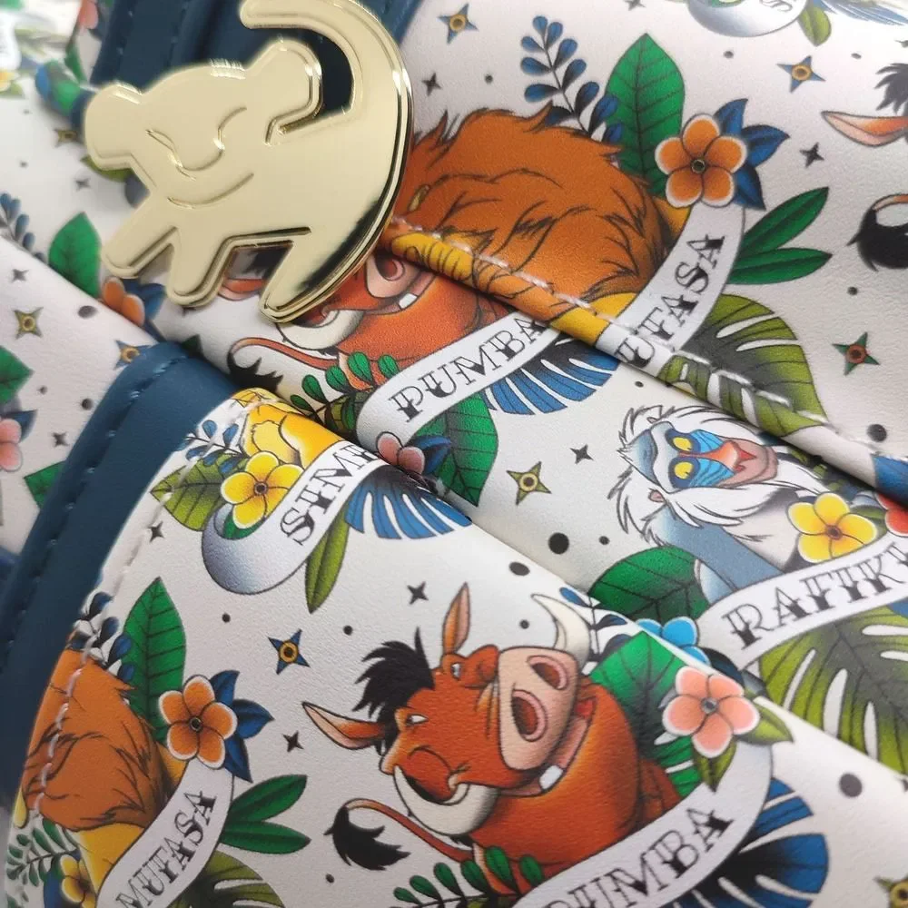 Loungefly Disney Lion King Tattoo Bag Mini Backpack New - Picture 8 of 8